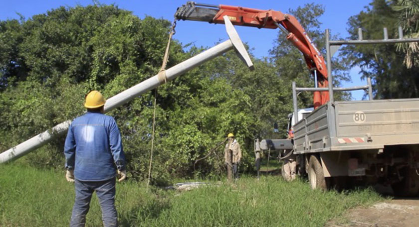 Fuerte inversión en energía eléctrica en 897 mil hectáreas de zonas rurales