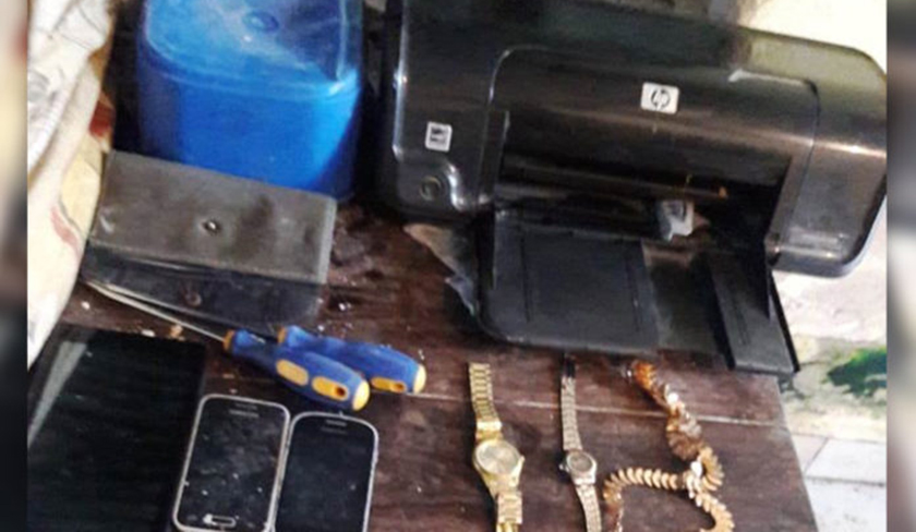 Tres allanamientos y cinco personas presas por robar en una vivienda de Virgen del Carmen