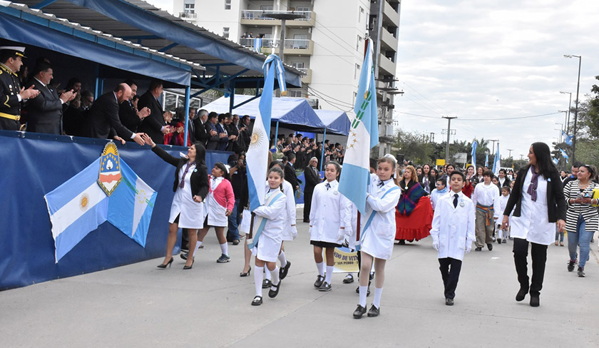 El gobernador presidio ceremonia evocativa a la independencia nacional