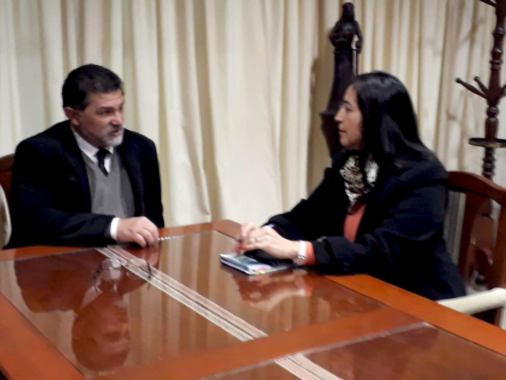 Gremio judicial concretó una importante reunión con autoridad del STJ