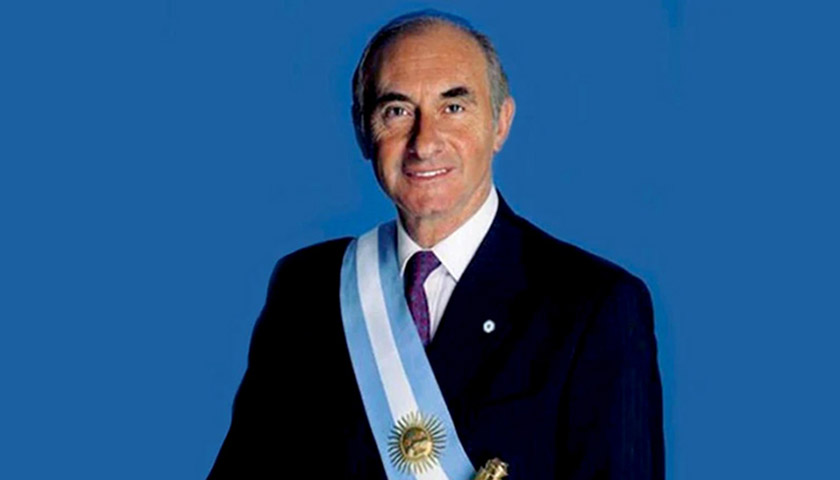“Duelo provincial” por tres días por la muerte del ex presidente De la Rúa