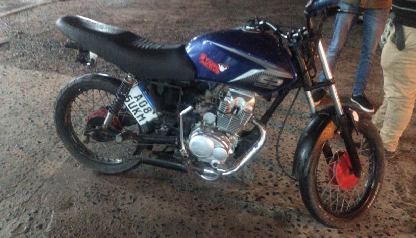 Motoqueros demorados por poner en riesgo la seguridad al tránsito