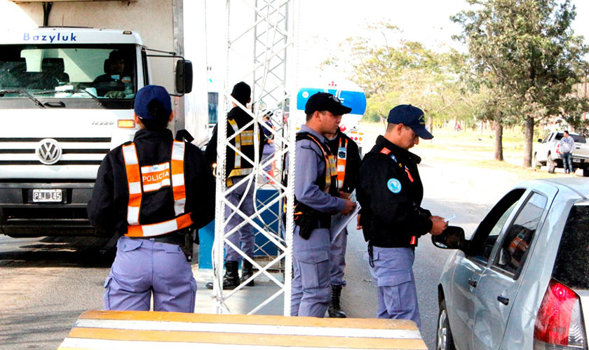 Fuerte campaña de seguridad vial