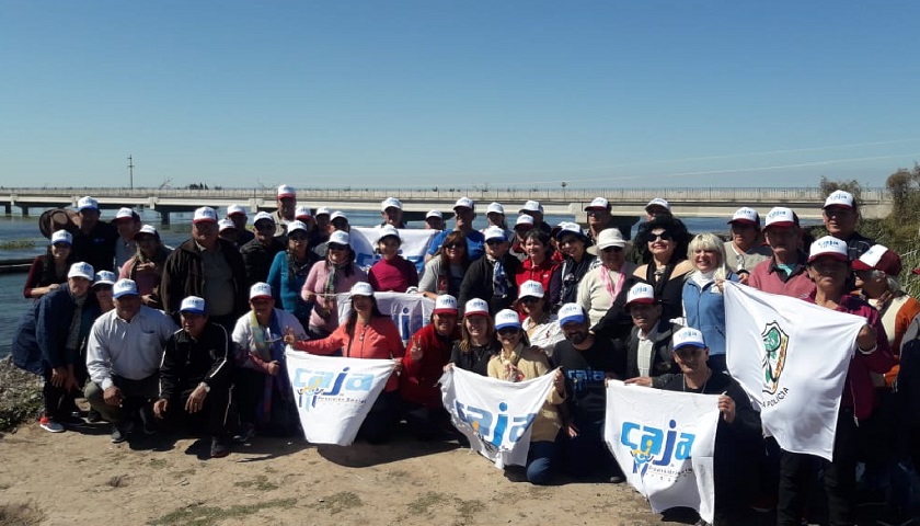 Turismo Social: jubilados de Pirané conocieron El Bañado