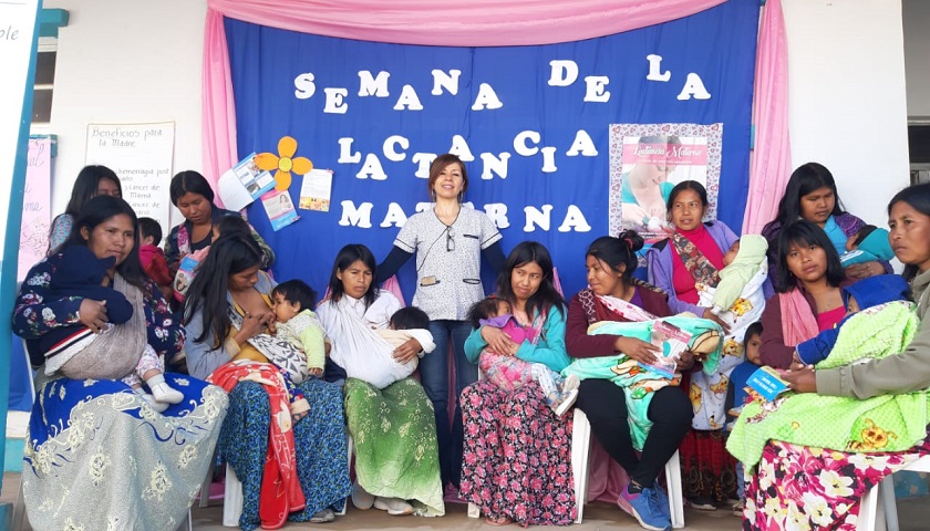 Emotivos testimonios en el cierre de la Semana Mundial de la Lactancia Materna