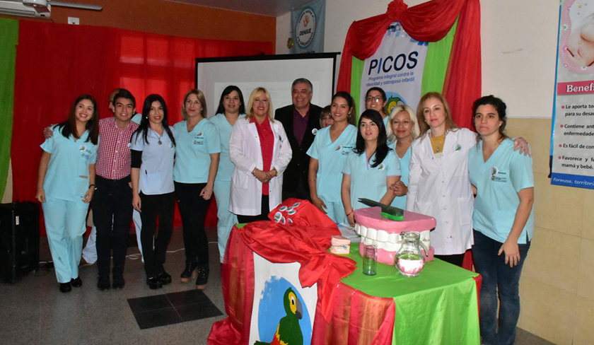 Décima presentó el programa PICOS, contra la obesidad y el sobrepeso infantil