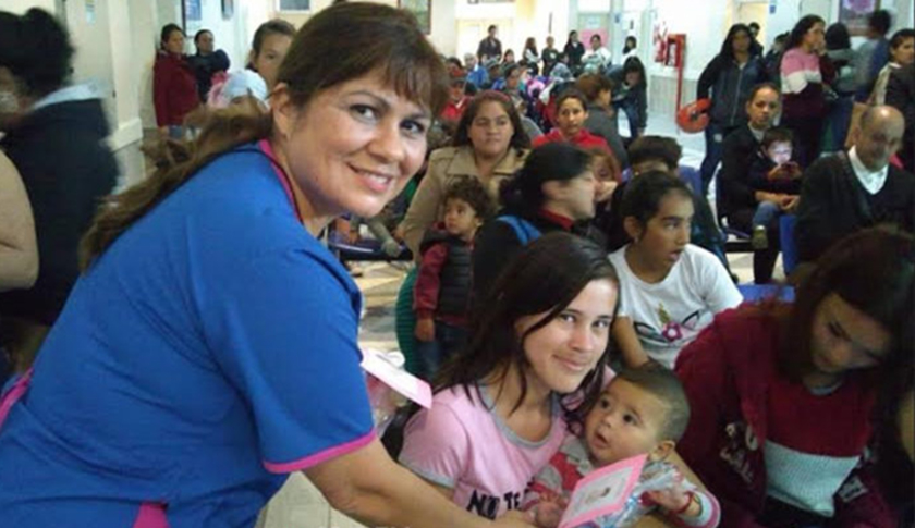 Promueven la salud bucal a partir de la lactancia materna en el hospital distrital 8