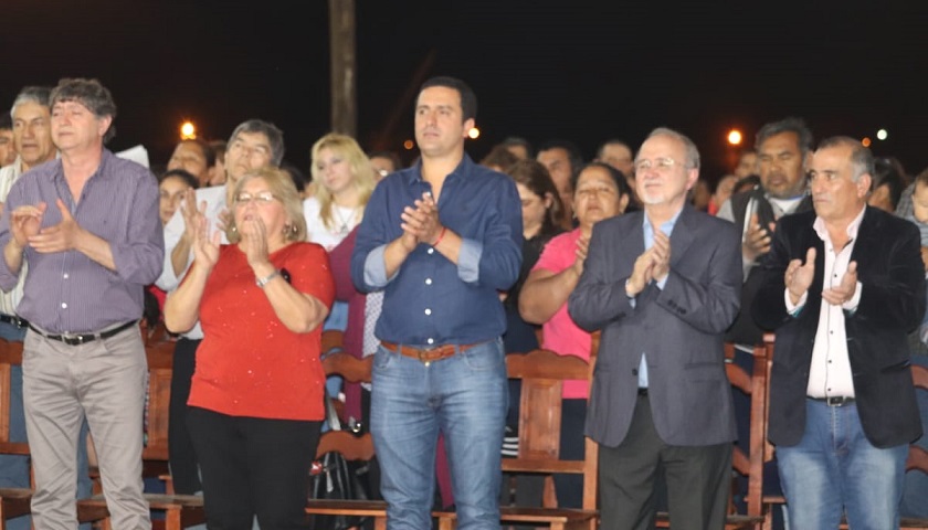 Funcionarios acompañaron a aborígenes en encuentro evangélico en Laguna Yema