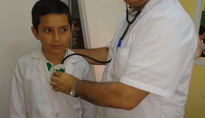 Escolares primarios del interior recibieron amplios controles de salud