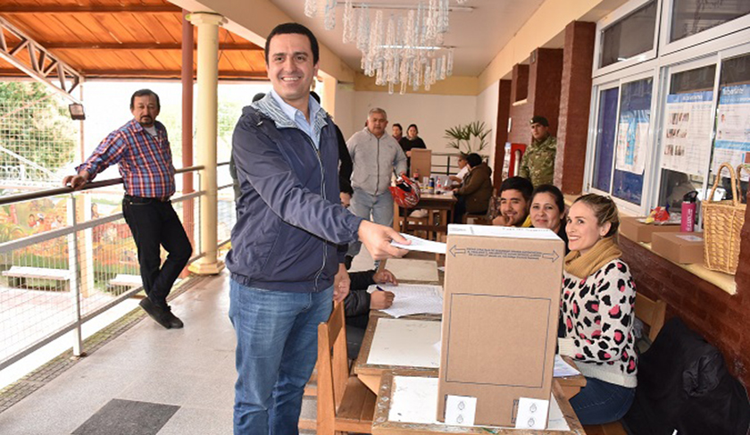 El electo vicegobernador Eber Solís valoro el voto de camada de jóvenes