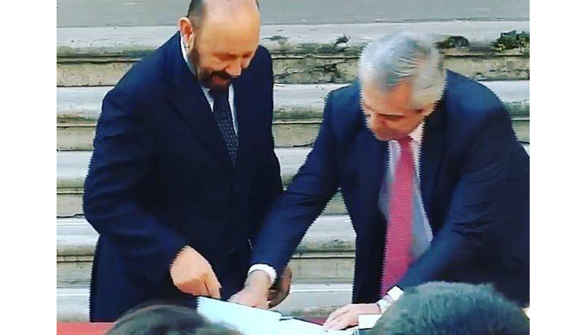 Fernández-Insfrán acordaron acta de federalismo real del Frente de Todos