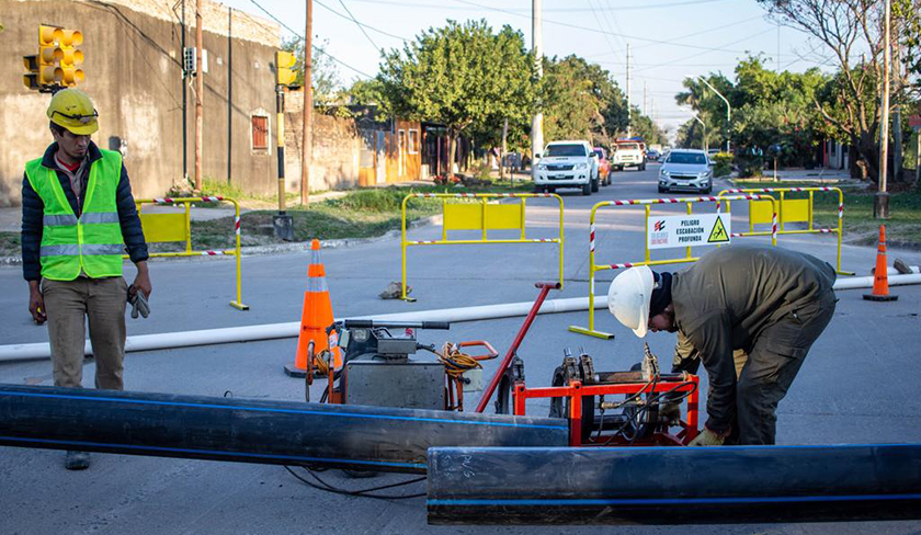 Avanza obras de saneamiento del IPV en el barrio Guadalupe