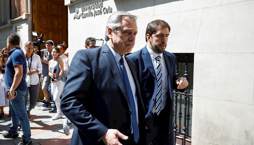 Alberto Fernández: “Nunca doy nada por ganado, hay que estar tranquilo”