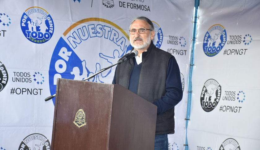 Basterra: “Acá tienen tres defensores del modelo del compañero Gildo Insfrán”