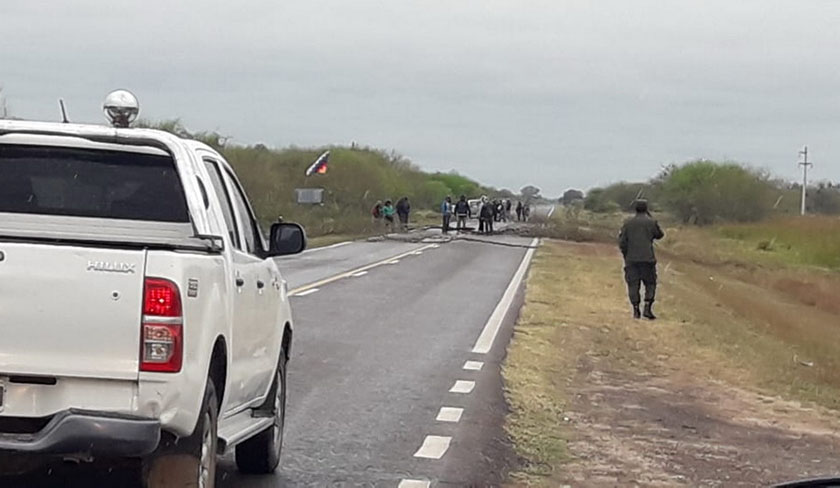La Justicia Federal convoco a una audiencia por el corte de la Ruta N°81