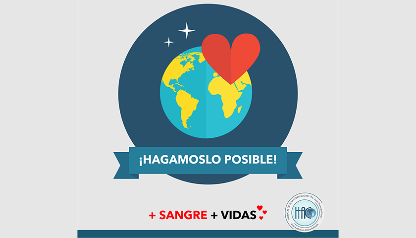 Hagamoslo posible: Doná sangre, doná plaquetas