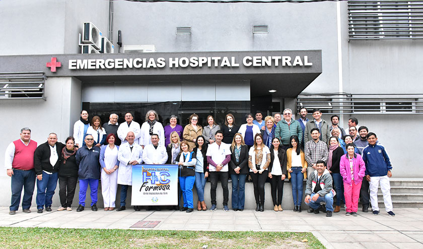 Décima saludó al Hospital Central en su 105°aniversario