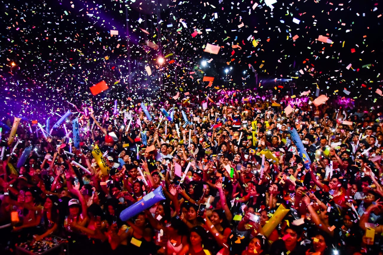 Multitudinaria Fiesta Provincial de la Juventud en Las Lomitas
