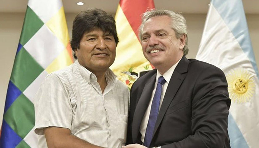 Alberto Fernández y un encuentro con Evo Morales “por la unión de los pueblos”