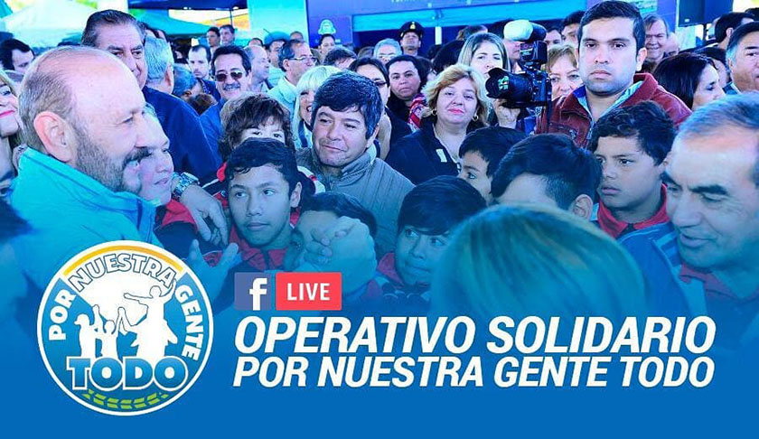 Este viernes habrá una nueva edición del operativo solidario “Por Nuestra Gente Todo”