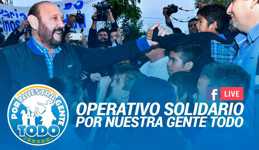 Este sábado el Operativo “Por Nuestra Gente Todo” será en la Escuela N°496