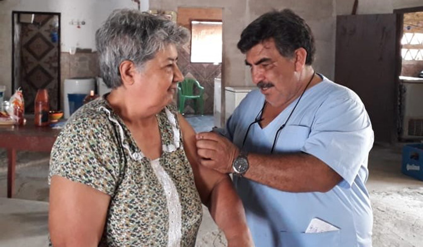 Pastoril: Aplican la segunda dosis de vacuna contra la hepatitis B