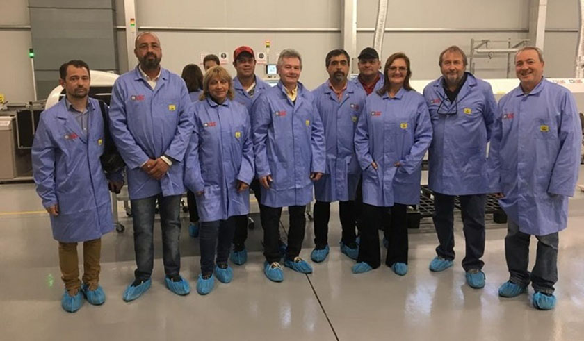 Representantes de la Unión Industrial de Formosa visitaron la 14° edición de la Feria Forestal Argentina