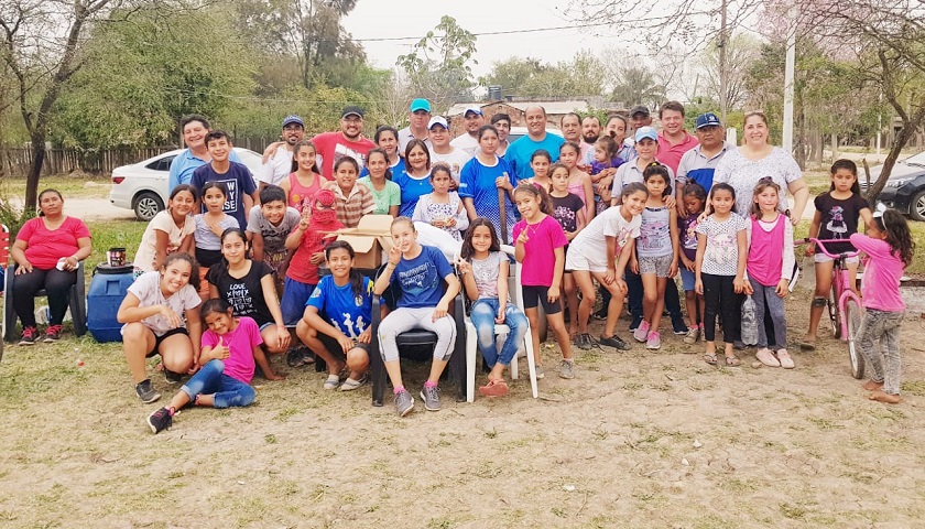 Concurrida actividad de “Por los barrios y su gente” en Laguna Blanca