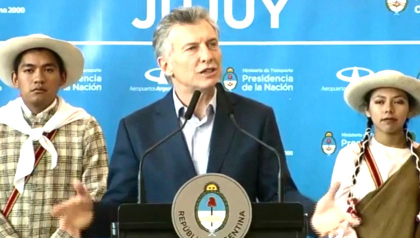 Jujuy: Macri dijo que el 27 de octubre los argentinos optarán por “seguir cambiando la historia”