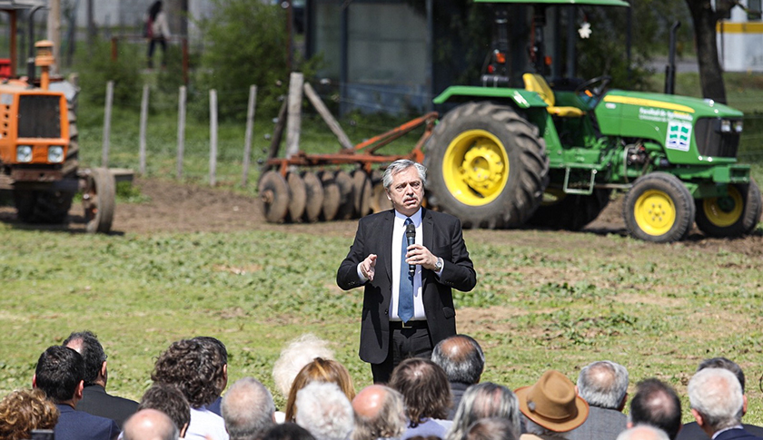 Fernández: “Olvidemos toda diferencia, juntémonos a terminar para siempre con el hambre en la Argentina”