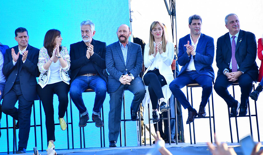 Dirigentes nacionales reconocieron el trabajo de Insfrán en la Unidad del Frente de Todos