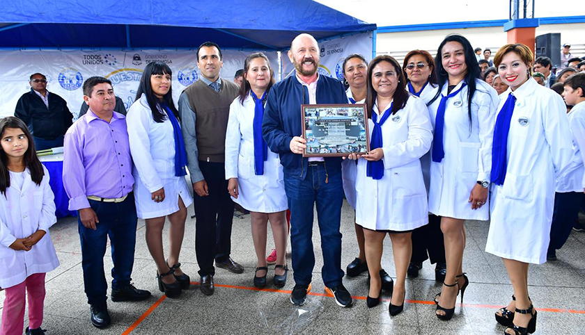 Quedó inaugurada la Escuela Nº 146 en Posta Cambio Salazar