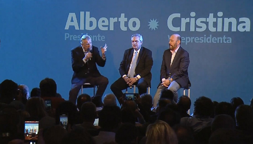 Insfrán asistió en el PJ al acto central homenaje al ex presidente Juan Perón