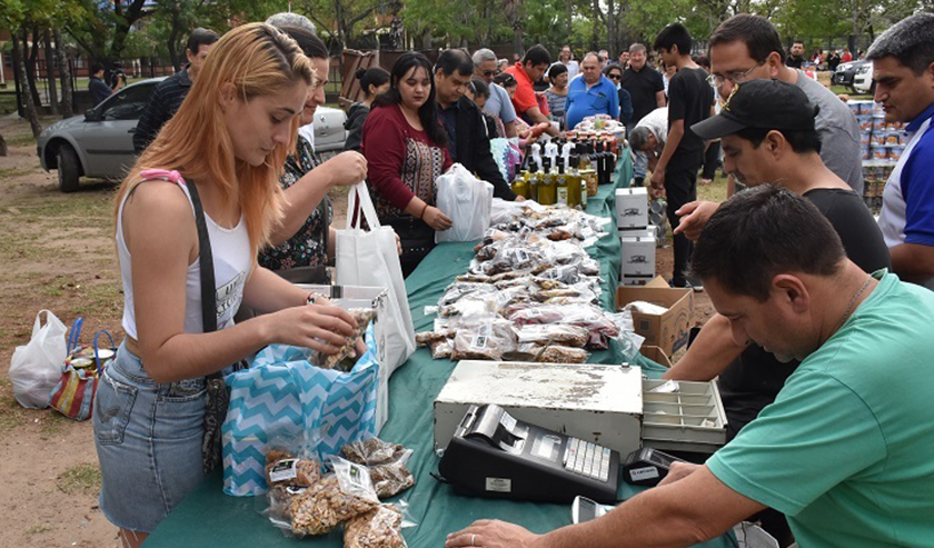 Importantes ventas tuvo el camión de Fruderpa