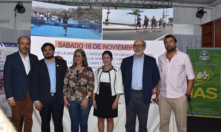 300 atletas participarán en Formosa de la Copa Panamericana de Triatlón