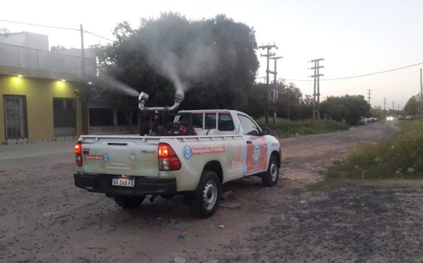 La campaña contra el mosquito aedes aegypti no cesa en el territorio provincial