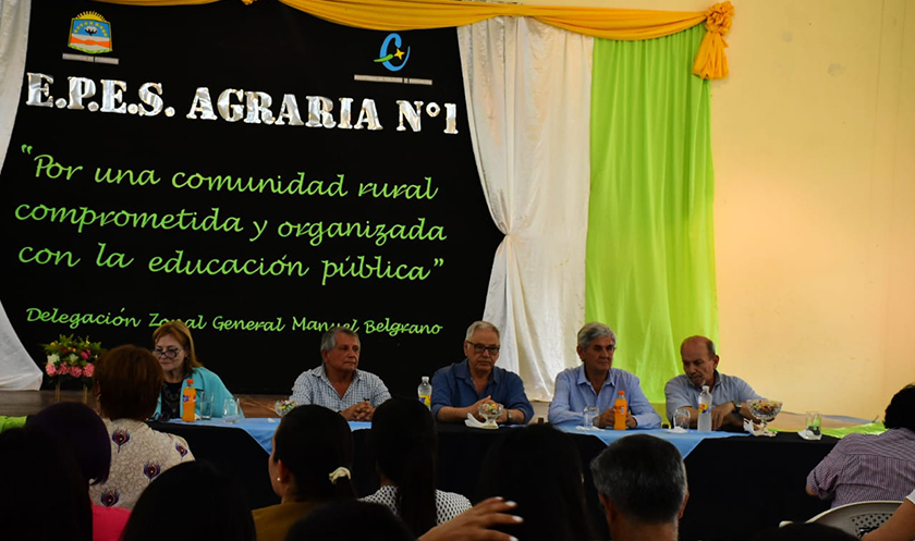Zorrilla habilitó la Escuela Provincial Secundaria Agraria N°1 en General Belgrano