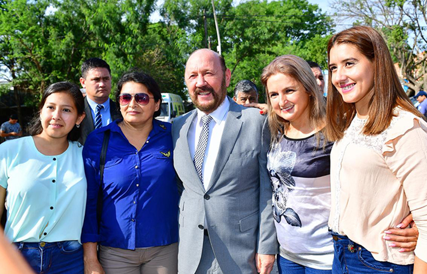Insfrán participó del 105° Aniversario de Estanislao del Campo