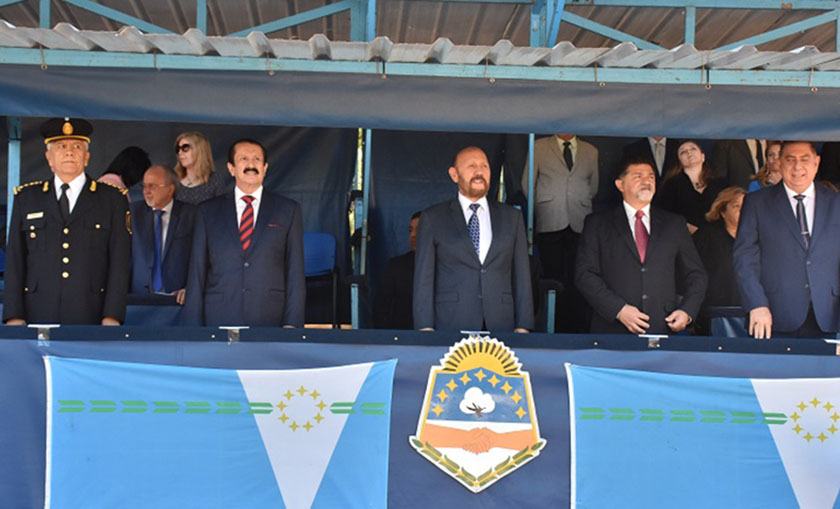 Insfrán encabezó acto conmemorativo del 59°aniversario de la Policía provincial