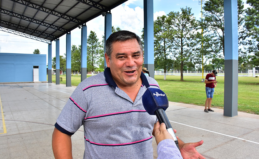 Intendente de Villafañe dijo que en su localidad pese a la crisis las obras continuaron