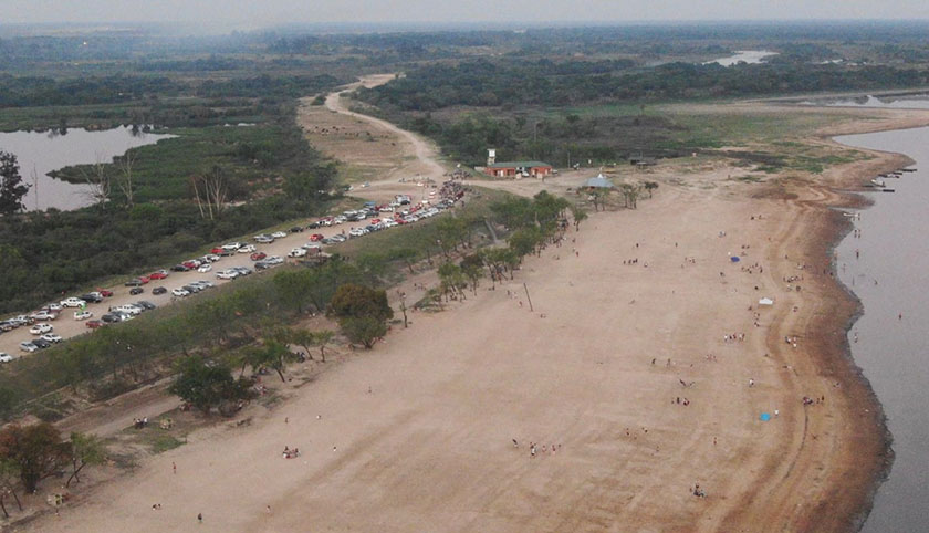 Cinco mil personas por fin de semana visitan Laguna Oca