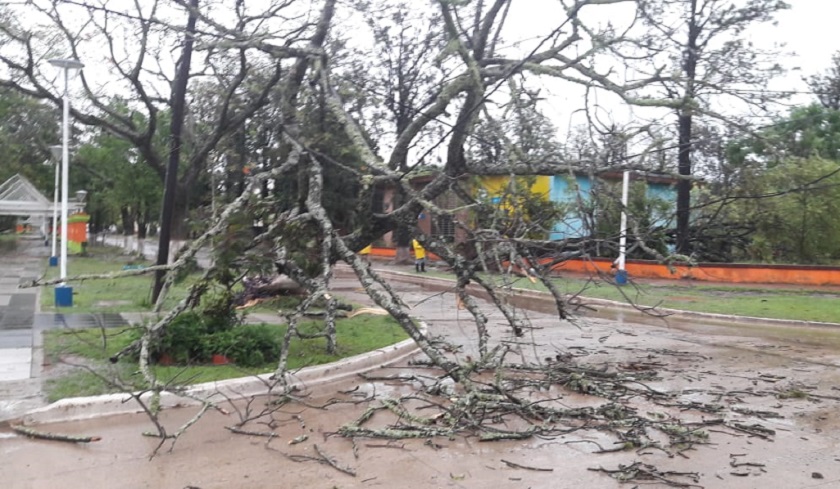 Fuerte Temporal afectó Riacho He Hé y colonias cercanas