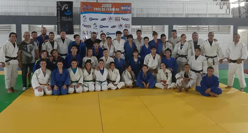 Formosa presente en el campo selectivo de Yudo