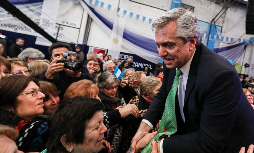 El presidente Alberto Fernández anunció un bono de $5.000 para los jubilados