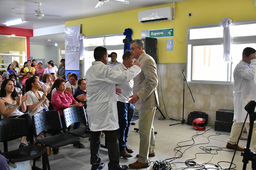 Décima acompañó el balance de cierre de actividades anuales del centro de salud La Nueva Formosa