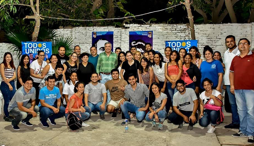 El ministro José Luis Décima brindó una motivadora charla a universitarios