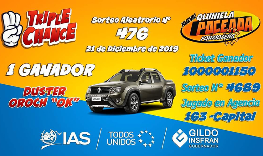 El IAS sigue premiando al público apostador con un sorteo extra triple chance