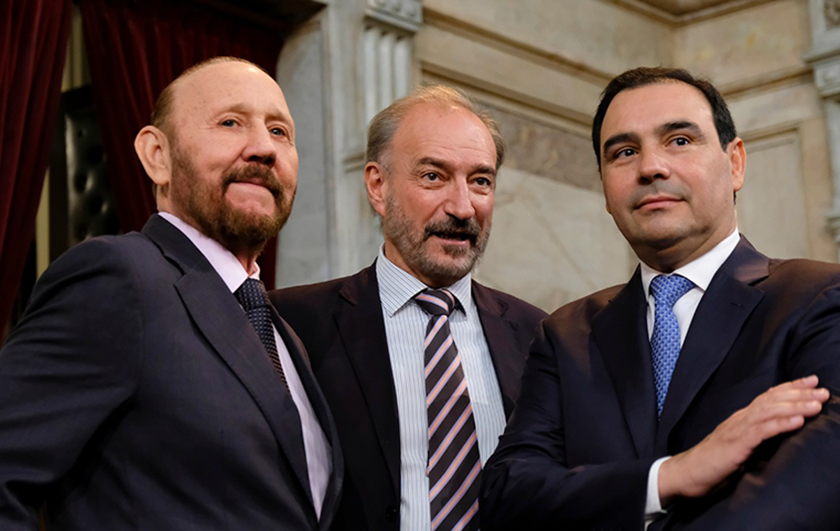 El Gobernador Insfrán participó de la asunción de Alberto y Cristina Fernández