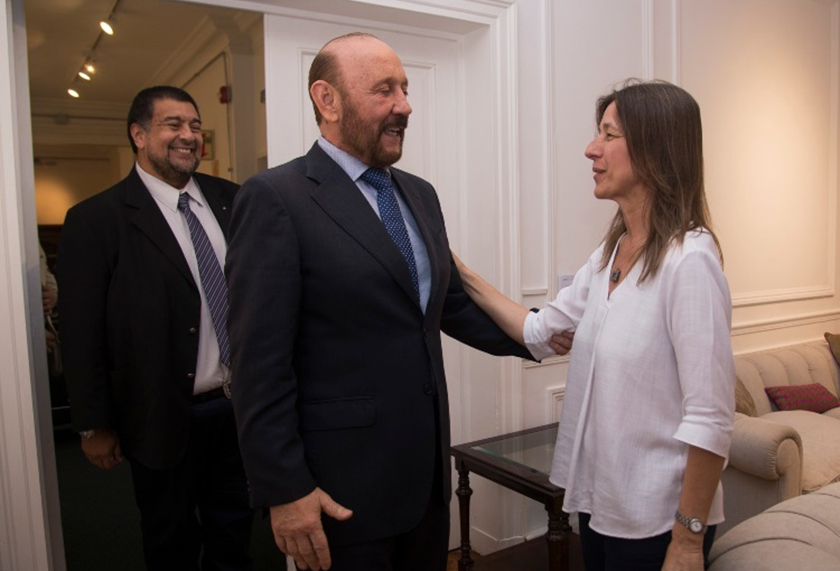 González destacó al gobernador Insfrán como un hombre clave dentro del peronismo