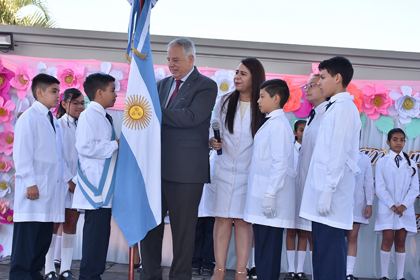 Zorrilla encabezó el acto del cierre del ciclo lectivo 2019
